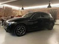 Gebraucht Alfa Romeo Stelvio Lusso 285 PS (209 kW) 2021 Schwarz SUV