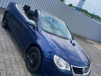 Second-hand VW Eos 140 CP (102 kW) 2008 Albastru Cabrio