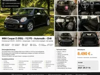 Gebraucht Mini Cooper D 111 PS (81 kW) 2013 Braun Kleinwagen