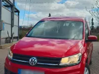 Gebraucht VW Caddy 84 PS (61 kW) 2018 Rot Van / Kleinbus