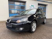Gebraucht VW Golf VI Match 80 PS (58 kW) 2012 Schwarz Kleinwagen