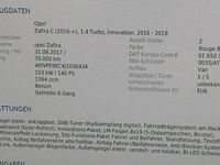 Gebraucht Opel Zafira Tourer 140 PS (102 kW) 2017 Braun Van / Kleinbus