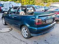 Gebraucht VW Golf Cabriolet 101 PS (74 kW) 1997 Grün Cabrio
