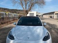 Gebraucht Tesla Model Y Long Range AWD 274 kW (373 PS) 2021 Weiß SUV