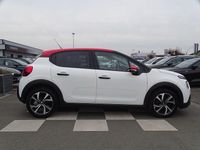 Gebraucht Citroën C3 Shine 82 PS (60 kW) 2023 Weiß lack weiss banquise/deckende lackie Kleinwagen