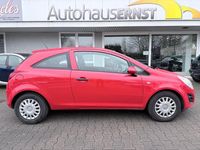 Gebraucht Opel Corsa Selection 69 PS (50 kW) 2012 Rot Kleinwagen