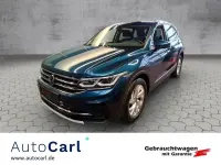 Gebraucht VW Tiguan Elegance 245 PS (180 kW) 2022 Nightshade blue metallic SUV