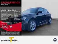 Gebraucht Audi A1 Sportback S-Line 110 PS (80 kW) 2021 Schwarz Kleinwagen