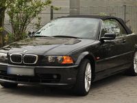 gebraucht BMW 323 Cabriolet CI Leder Sitzheiz. Klima 18 Zoll m Felgen Edelholz