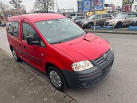 Gebraucht VW Caddy Team 75 PS (55 kW) 2010 Rot Van / Kleinbus