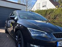 Second-hand Seat Leon FR 184 CP (135 kW) 2014 Negru Berlinǎ