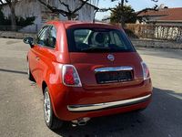 Gebraucht Fiat 500 Lounge 69 PS (50 kW) 2008 Orange Kleinwagen