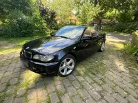 Gebraucht BMW 320 Cabriolet 170 PS (125 kW) 2004 Schwarz Cabrio
