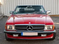 Gebraucht Mercedes SL300 179 PS (131 kW) 1987 Rot Cabrio