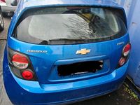 Gebraucht Chevrolet Aveo 86 PS (63 kW) 2011 Blau Kleinwagen