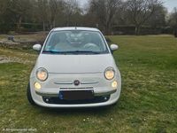 Gebraucht Fiat 500 Lounge 69 PS (50 kW) 2011 Weiß Kleinwagen