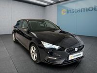 Gebraucht Seat Leon FR 131 PS (96 kW) 2022 Schwarz Kleinwagen