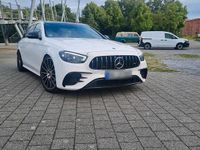Gebraucht Mercedes E220 AMG line 194 PS (142 kW) 2017 Weiß Kombi