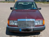Usata Mercedes E230 1987 Rosso Berlina