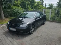 Gebraucht Opel Astra 103 PS (75 kW) 2001 Schwarz Cabrio