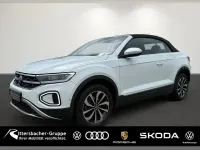 Gebraucht VW T-Roc Cabriolet Style 150 PS (110 kW) 2023 Weiß Cabrio