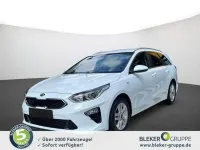 Gebraucht Kia Ceed Vision 136 PS (100 kW) 2021 Weiß Kleinwagen