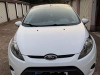 Gebraucht Ford Fiesta Trend 60 PS (44 kW) 2011 Weiß Kleinwagen