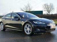 Gebraucht Tesla Model S Performance 350 kW (476 PS) 2013 Schwarz metallic Kleinwagen