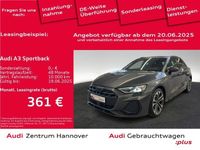 Gebraucht Audi A3 S-Line 150 PS (110 kW) 2024 6y daytonagrau perleffekt Limousine