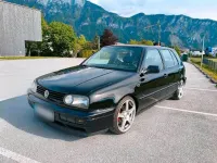 Gebraucht VW Golf III 75 PS (55 kW) 1992 Schwarz Kleinwagen