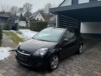 Gebraucht Ford Fiesta Ambiente 70 PS (51 kW) 2007 Schwarz Kleinwagen