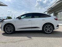 Gebraucht Audi Q4 Sportback e-tron S-Line 150 kW (204 PS) 2024 Gletscherweiß metallic SUV