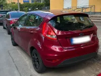 Używany Ford Fiesta 82 KM (60 kW) 2010 Czerwony Hatchback