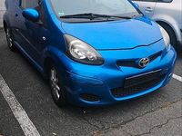 Gebraucht Toyota Aygo 2010 Blau Kleinwagen