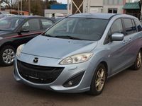 Gebraucht Mazda 5 Prime-Line 116 PS (85 kW) 2012 Blau Van / Kleinbus