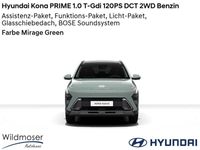 gebraucht Hyundai Kona ❤️ PRIME 1.0 T-Gdi 120PS DCT 2WD Benzin ⌛ 5 Monate Lieferzeit ✔️ mit 5 Zusatz-Paketen