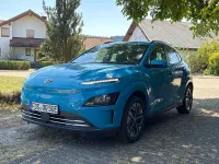 Gebraucht Hyundai Kona 100 kW (136 PS) 2021 Blau SUV