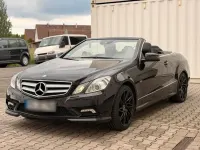 Gebraucht Mercedes E350 265 PS (194 kW) 2010 Schwarz Cabrio