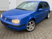 Gebraucht VW Golf IV 2001 Blau Limousine
