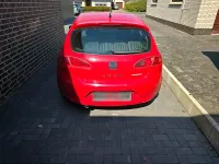 Używany Seat Leon 104 KM (76 kW) 2008 Czerwony Hatchback
