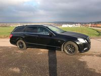Gebraucht Mercedes E250 AMG 204 PS (150 kW) 2010 Obsidianschwarz  metalliclack Kombi