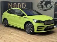 Gebraucht Skoda Enyaq iV RS 250 kW (340 PS) 2023 Mamba grün (metallic) SUV