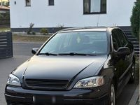 Gebraucht Opel Astra 101 PS (74 kW) 2001 Schwarz Limousine