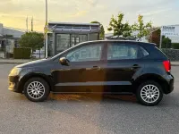 Gebraucht VW Polo Trendline 60 PS (44 kW) 2011 Schwarz Kleinwagen