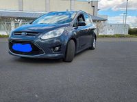 Gebraucht Ford Grand C-Max Titanium 125 PS (91 kW) 2014 Grau Van / Kleinbus