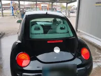 Gebraucht VW New Beetle 75 PS (55 kW) 2002 Schwarz Kleinwagen