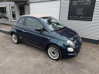 Gebraucht Fiat 500 Lounge 86 PS (63 kW) 2016 Blau Cabrio