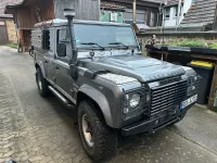 Gebraucht Land Rover Defender 122 PS (89 kW) 2007 Grau Kombi