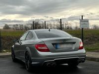 gebraucht Mercedes C250 Facelift W 204 Coupe grau/schwarz Amg Line