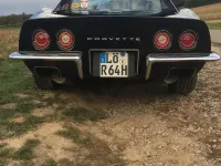 Gebraucht Corvette C3 235 PS (172 kW) 1970 Schwarz Coupé